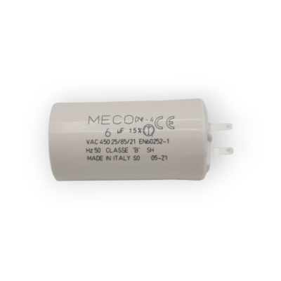 Condensateur permanent à cosses de marque MECO 6 UF