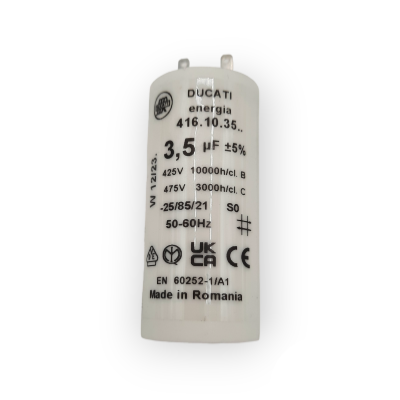 Condensateur permanent à cosses de marque DUCATI 3.5UF